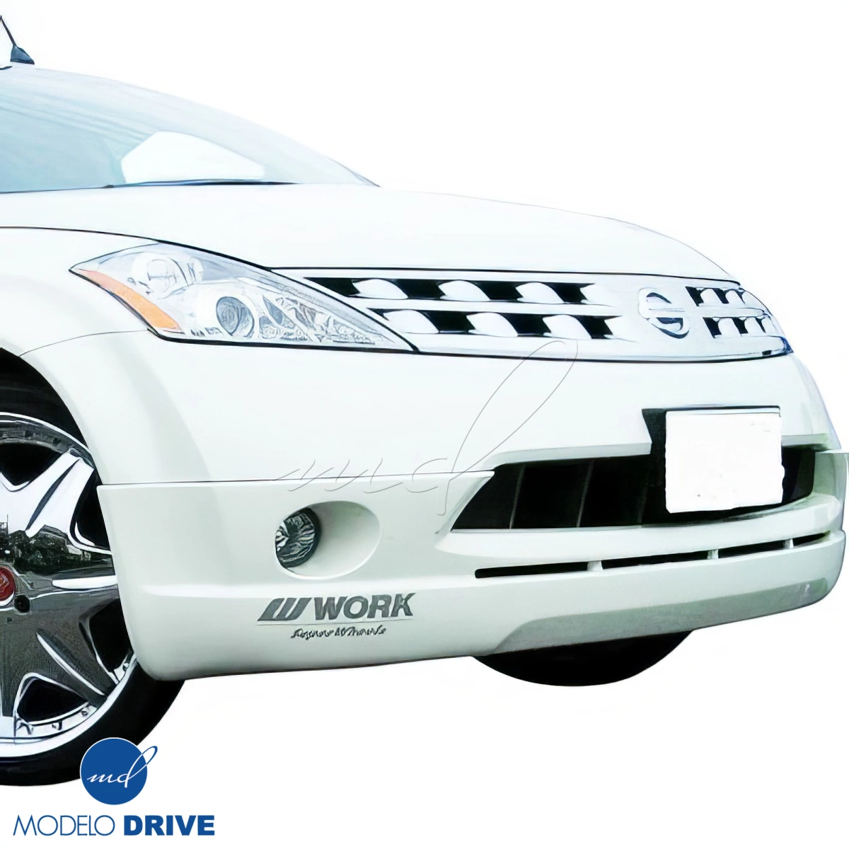 Modify your Nissan Murano 2003 with our Exterior/Front Bumpers - 4