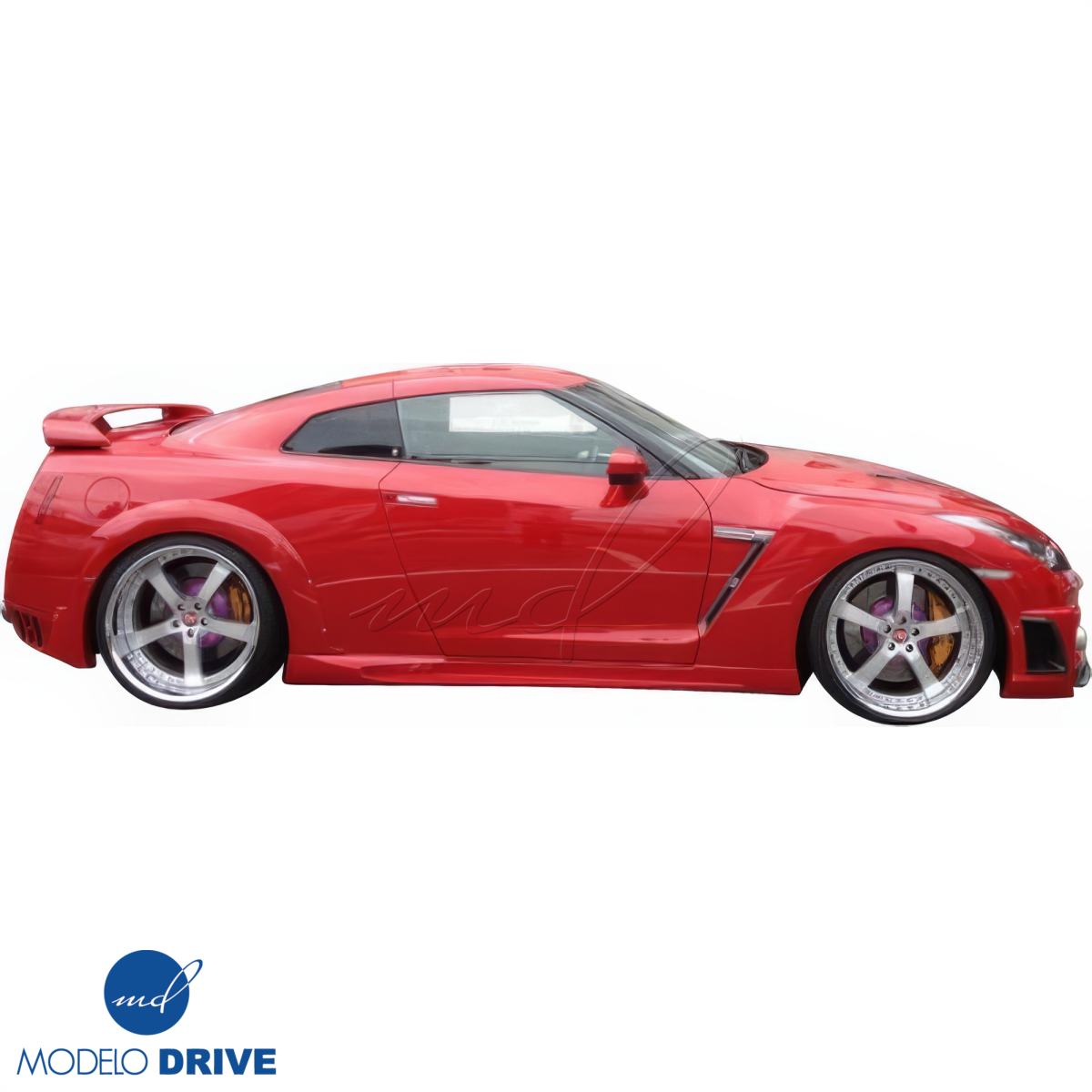 Modify your Nissan GT-R 2009 with our Exterior/Side Skirts - 