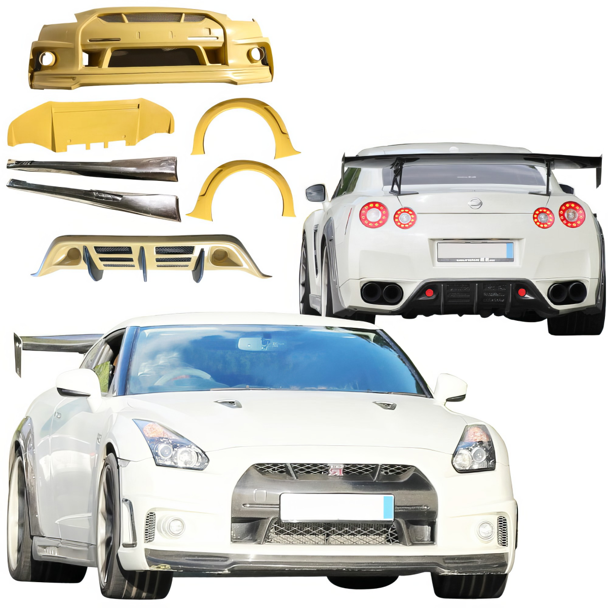 Modify your Nissan GT-R 2009 with our Exterior/Complete Body Kits - 