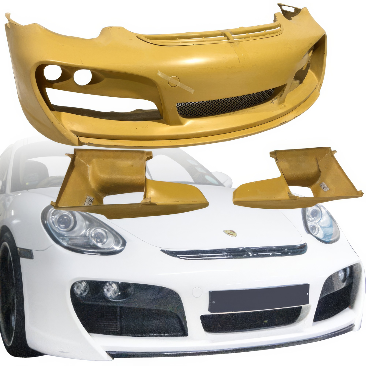 Modify your Porsche Cayman 2006 with our Exterior/Front Bumpers or Lips - 