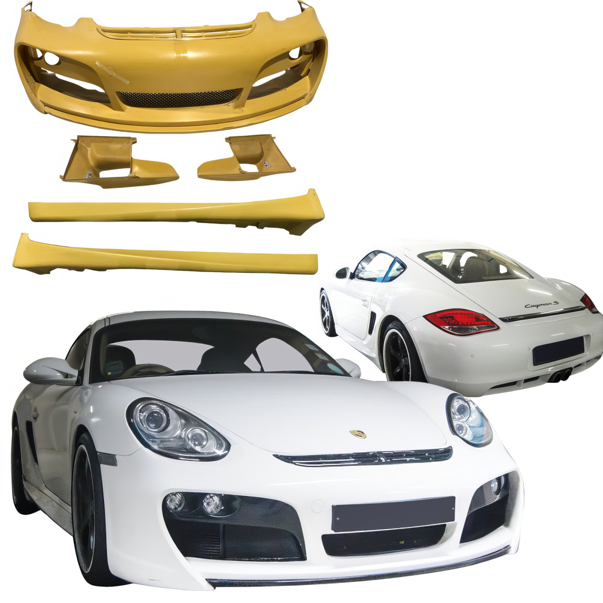 Modify your Porsche Cayman 2006 with our Exterior/Complete Body Kits - 