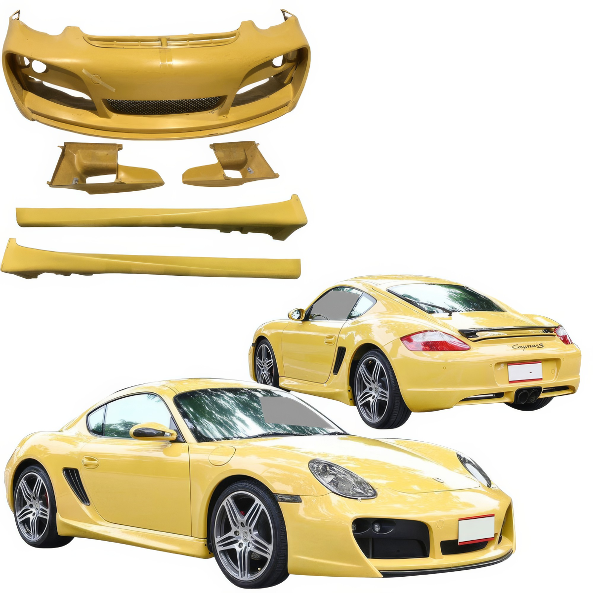 Modify your Porsche Cayman 2006 with our Exterior/Complete Body Kits - 