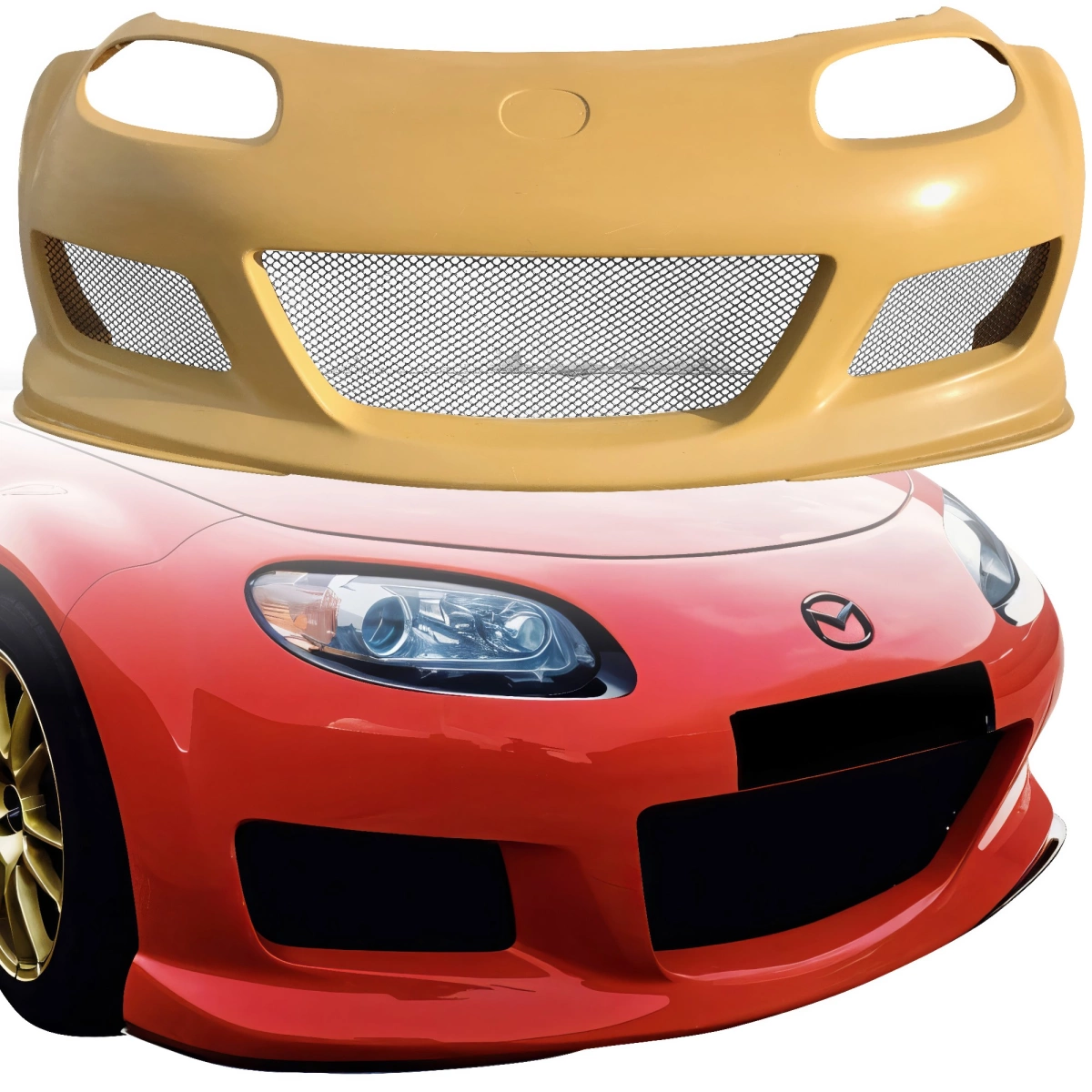 Modify your Mazda Miata 2006 with our Exterior/Front Bumpers - 9