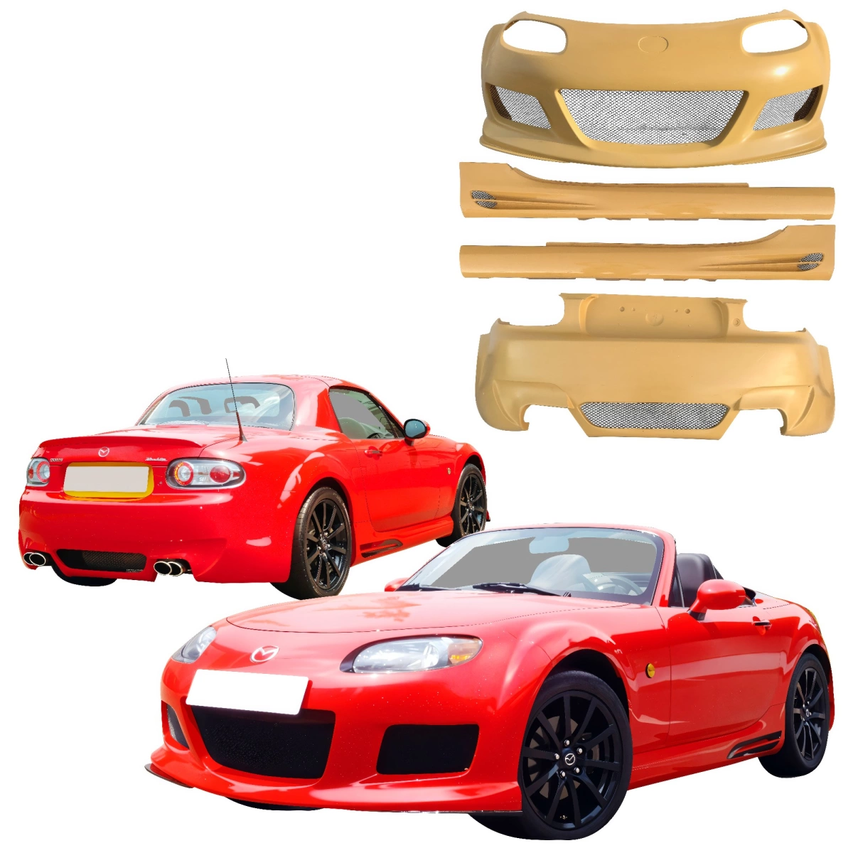 Modify your Mazda Miata 2006 with our Exterior/Complete Body Kits - 4