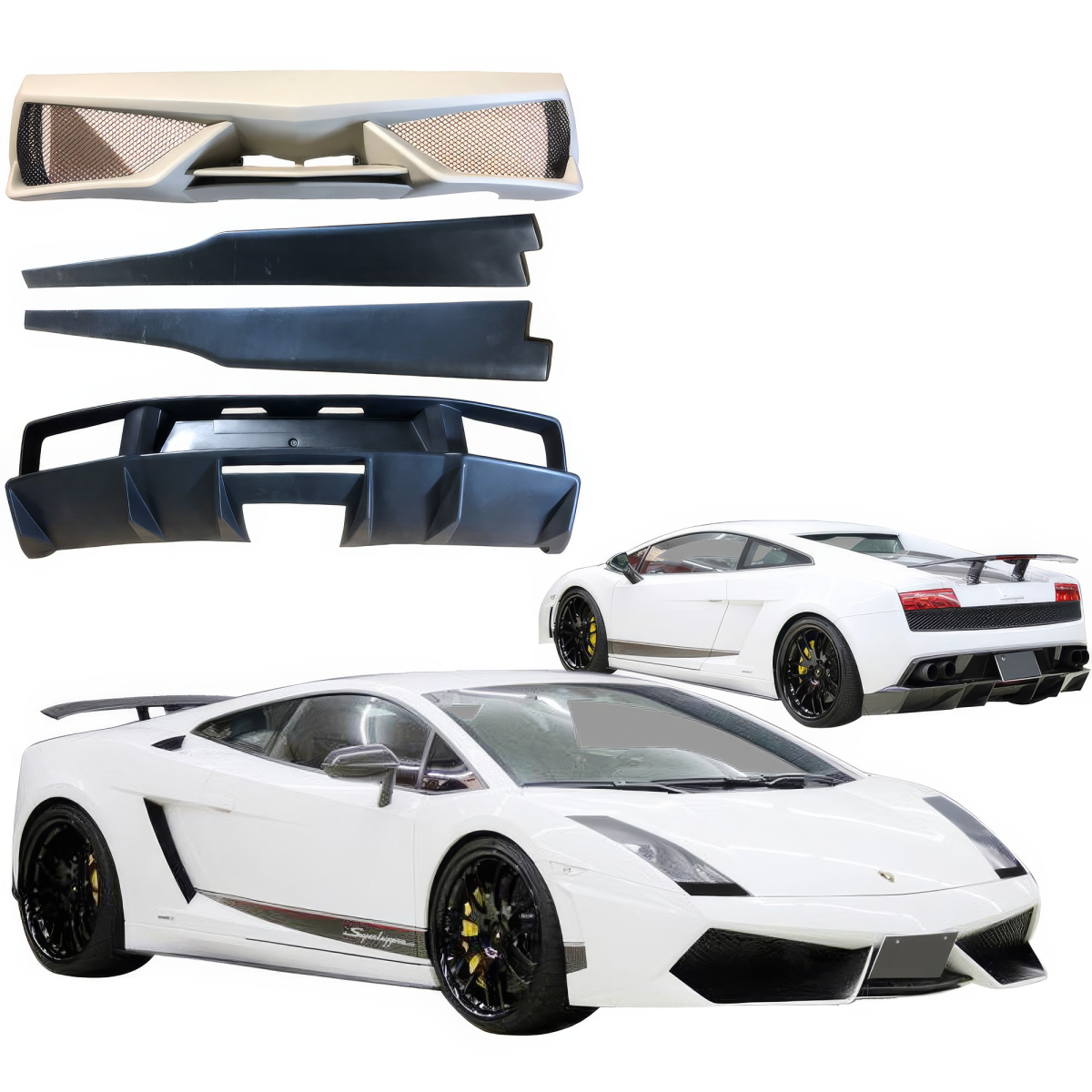 Modify your Lamborghini Gallardo 2004 with our Exterior/Complete Body Kits - 