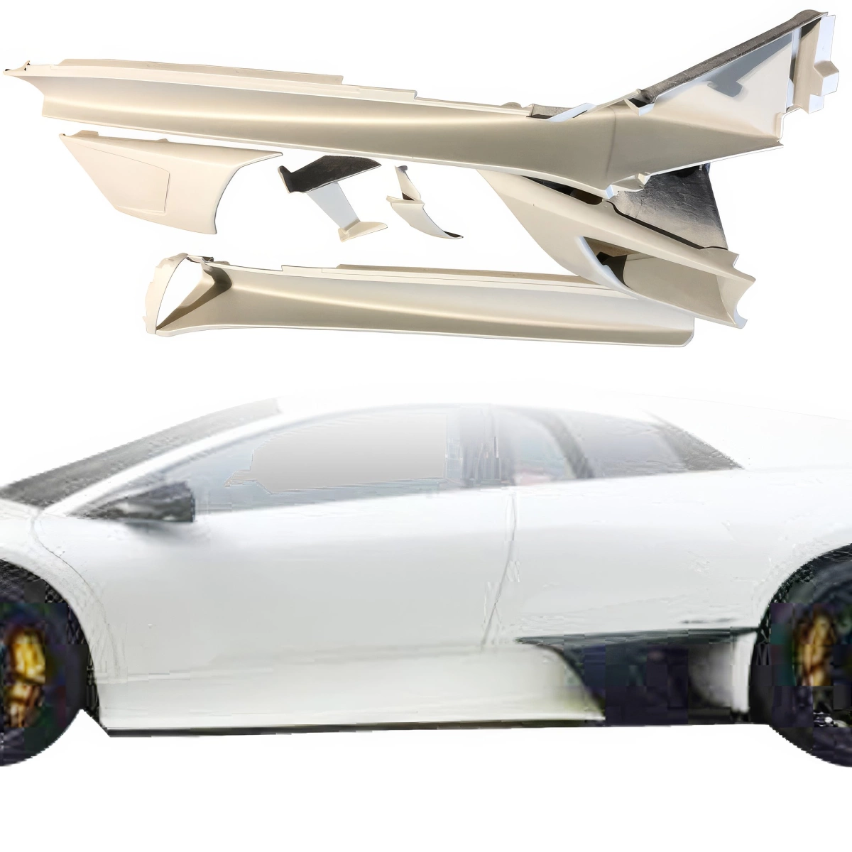 Modify your Lamborghini Murcielago 2004 with our Exterior/Side Skirts - 1