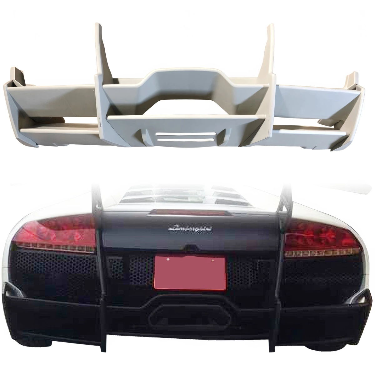 Modify your Lamborghini Murcielago 2004 with our Exterior/Rear Bumpers - 1