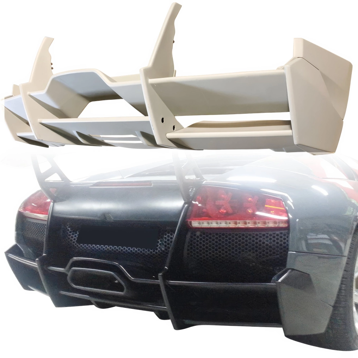 Modify your Lamborghini Murcielago 2004 with our Exterior/Rear Bumpers - 8