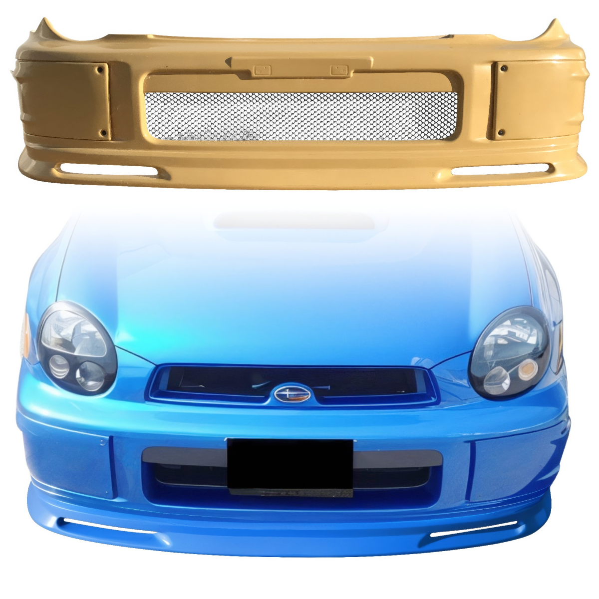 Modify your Subaru Impreza 2002 with our Exterior/Front Bumpers or Lips - 