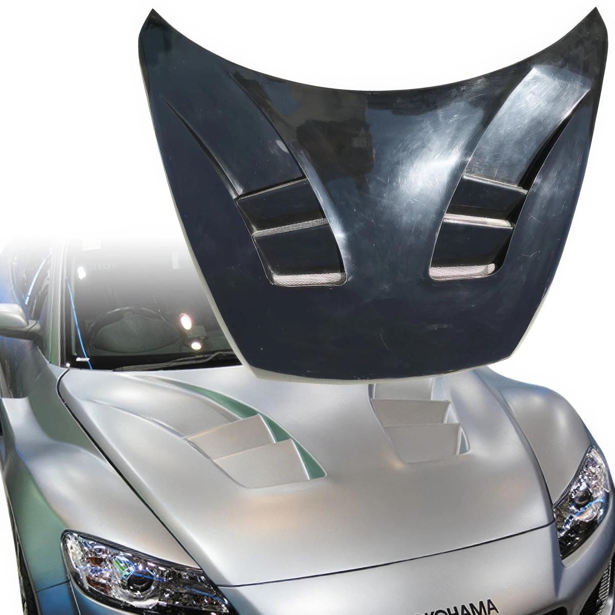Modify your Mazda RX-8 2004 with our Exterior/Hoods - 9
