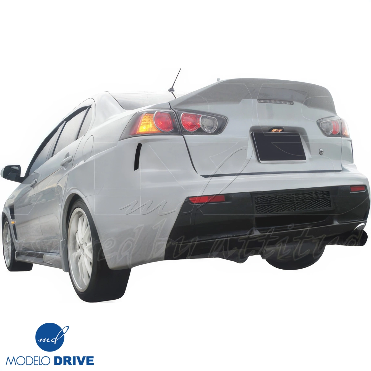 Modify your Mitsubishi Lancer 2010 with our Exterior/Rear Bumpers - 3