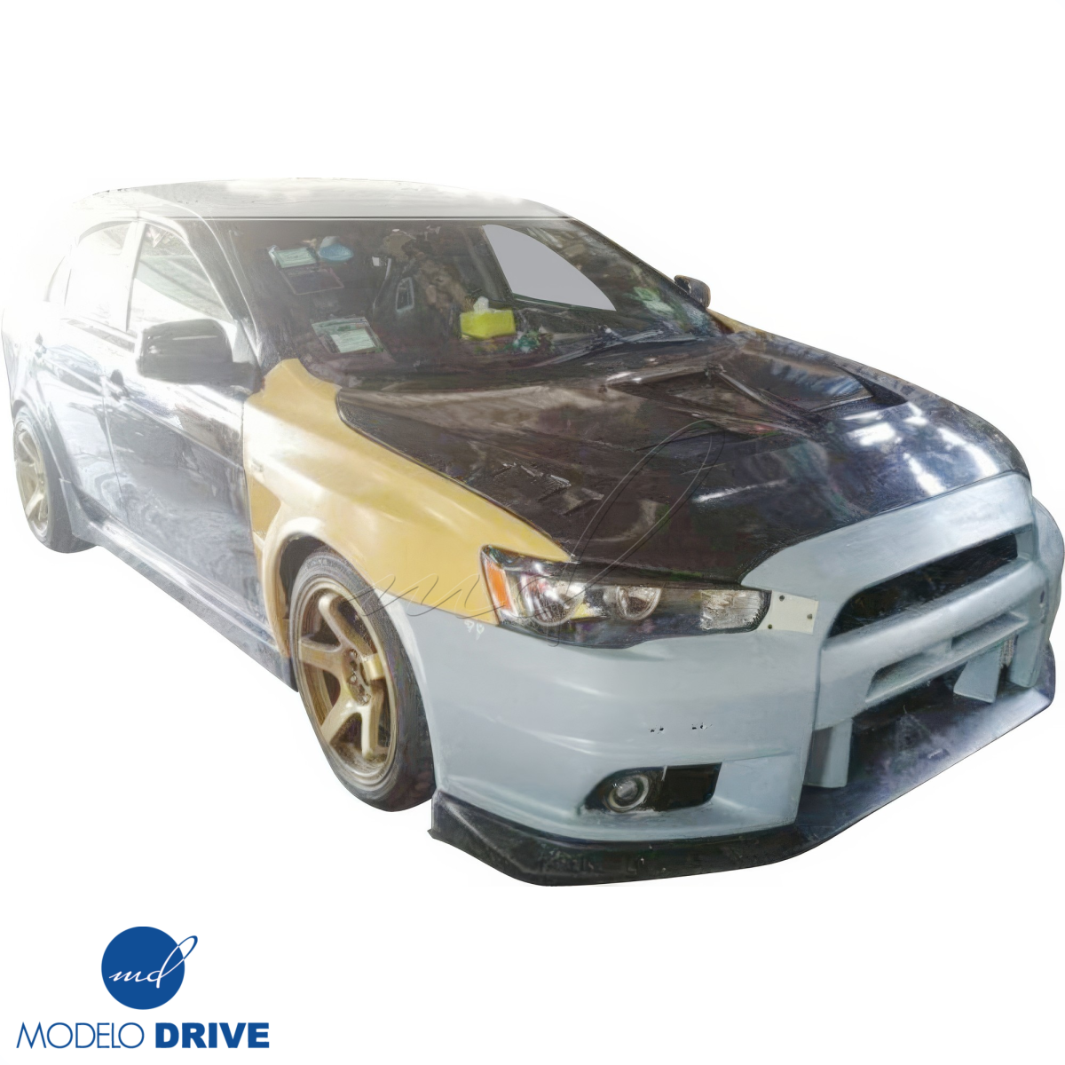 Modify your Mitsubishi Lancer 2010 with our Exterior/Complete Body Kits - 