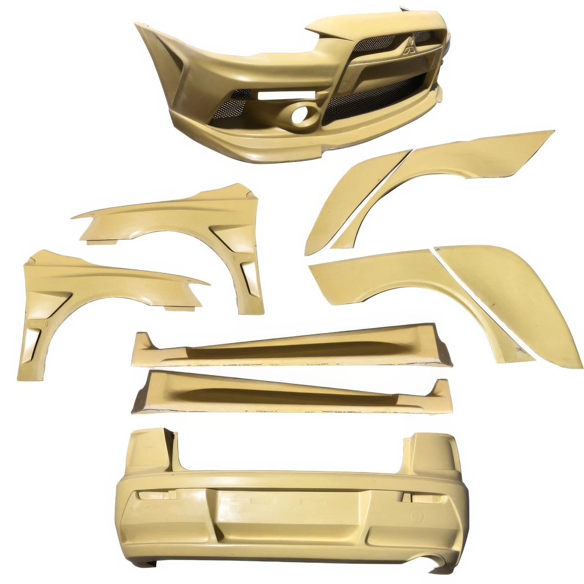 Modify your Mitsubishi Lancer 2010 with our Exterior/Complete Body Kits - 2