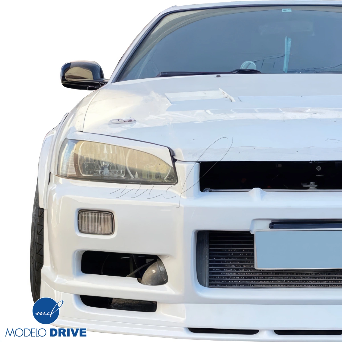 Modify your Nissan Skyline (R34) GTT 1999 with our Exterior/Front Bumpers - 3