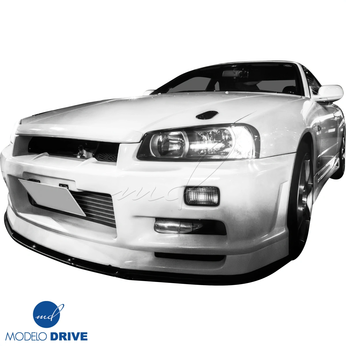 Modify your Nissan Skyline (R34) GTT 1999 with our Exterior/Front Bumpers - 8