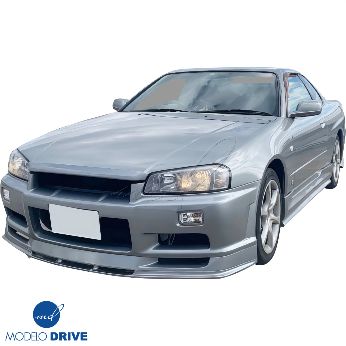 Modify your Nissan Skyline (R34) GTT 1999 with our Exterior/Front Bumpers - 9