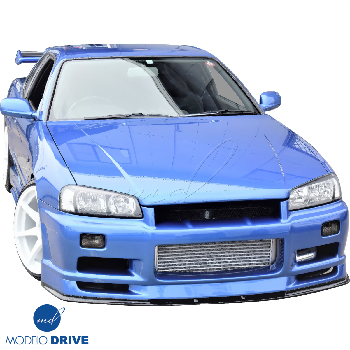 Modify your Nissan Skyline R34 1999 with our Exterior/Front Bumpers or Lips - 