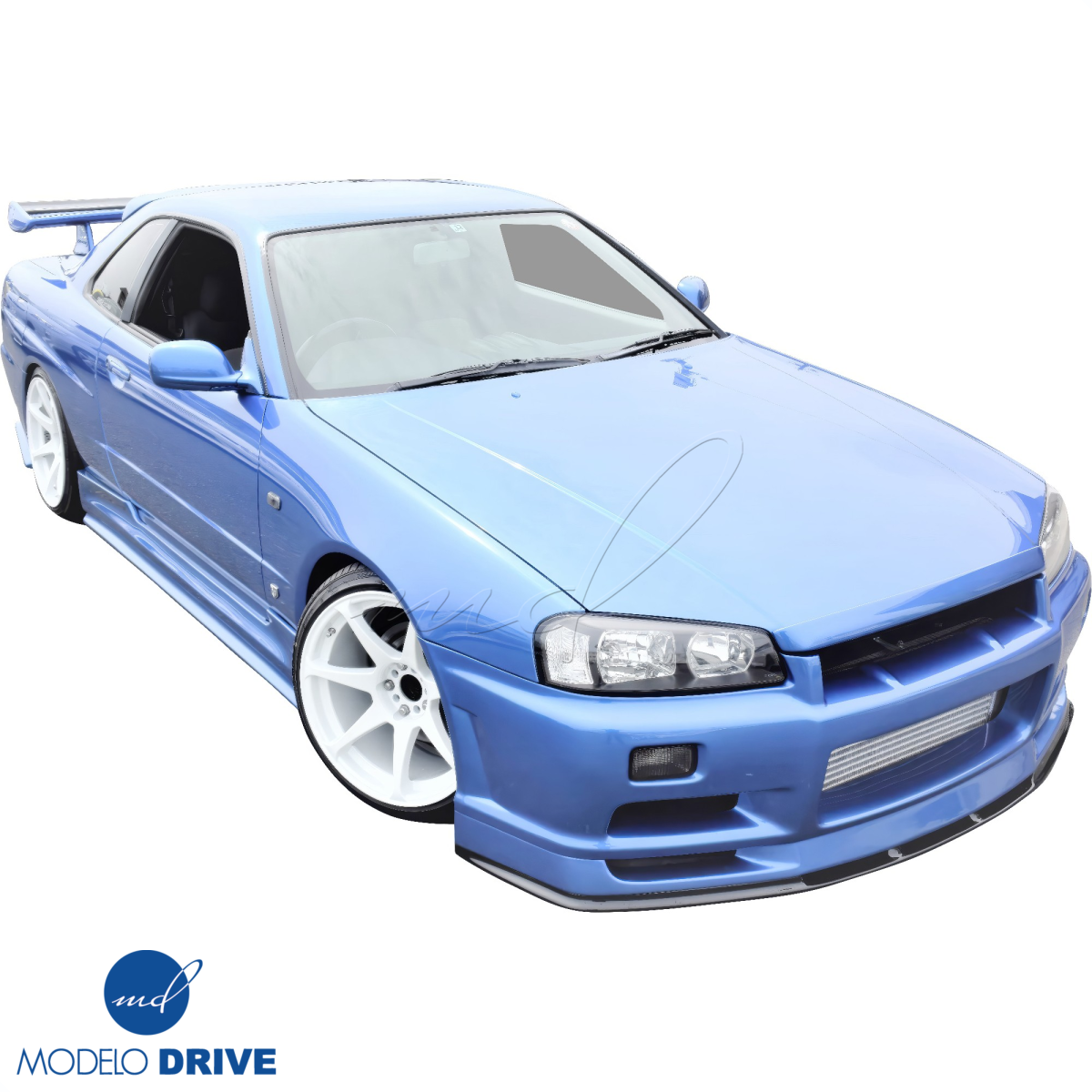 Modify your Nissan Skyline R34 1999 with our Exterior/Front Bumpers or Lips - 