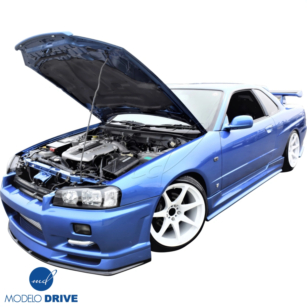 Modify your Nissan Skyline (R34) GTT 1999 with our Exterior/Front Bumpers - 31