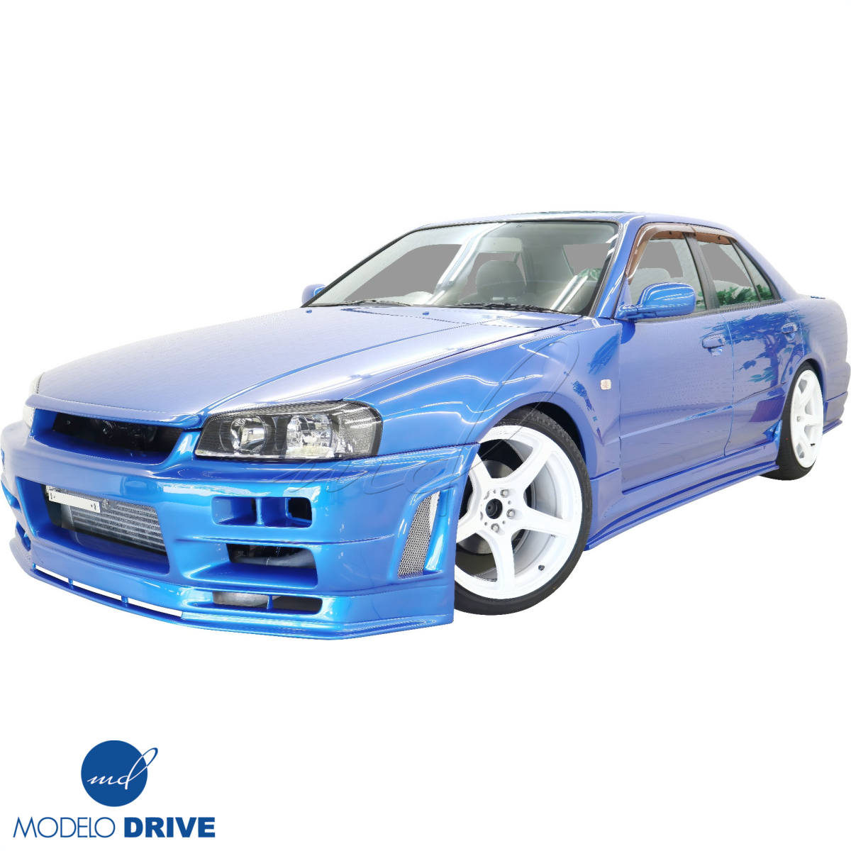 Modify your Nissan Skyline R34 1999 with our Exterior/Front Bumpers or Lips - 