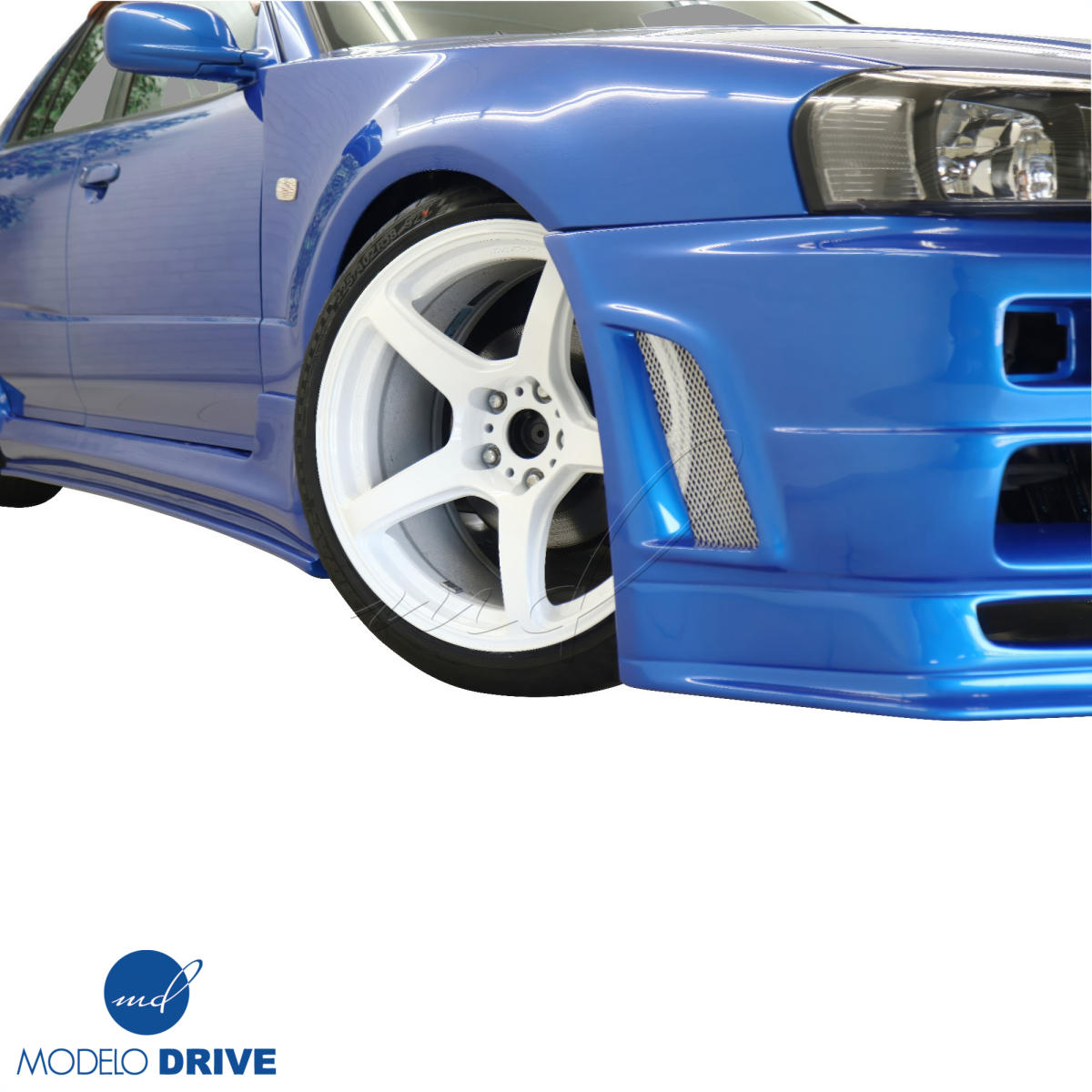 Modify your Nissan Skyline R34 1999 with our Exterior/Front Bumpers or Lips - 