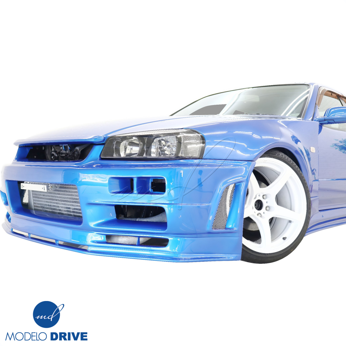 Modify your Nissan Skyline R34 1999 with our Exterior/Front Bumpers or Lips - 