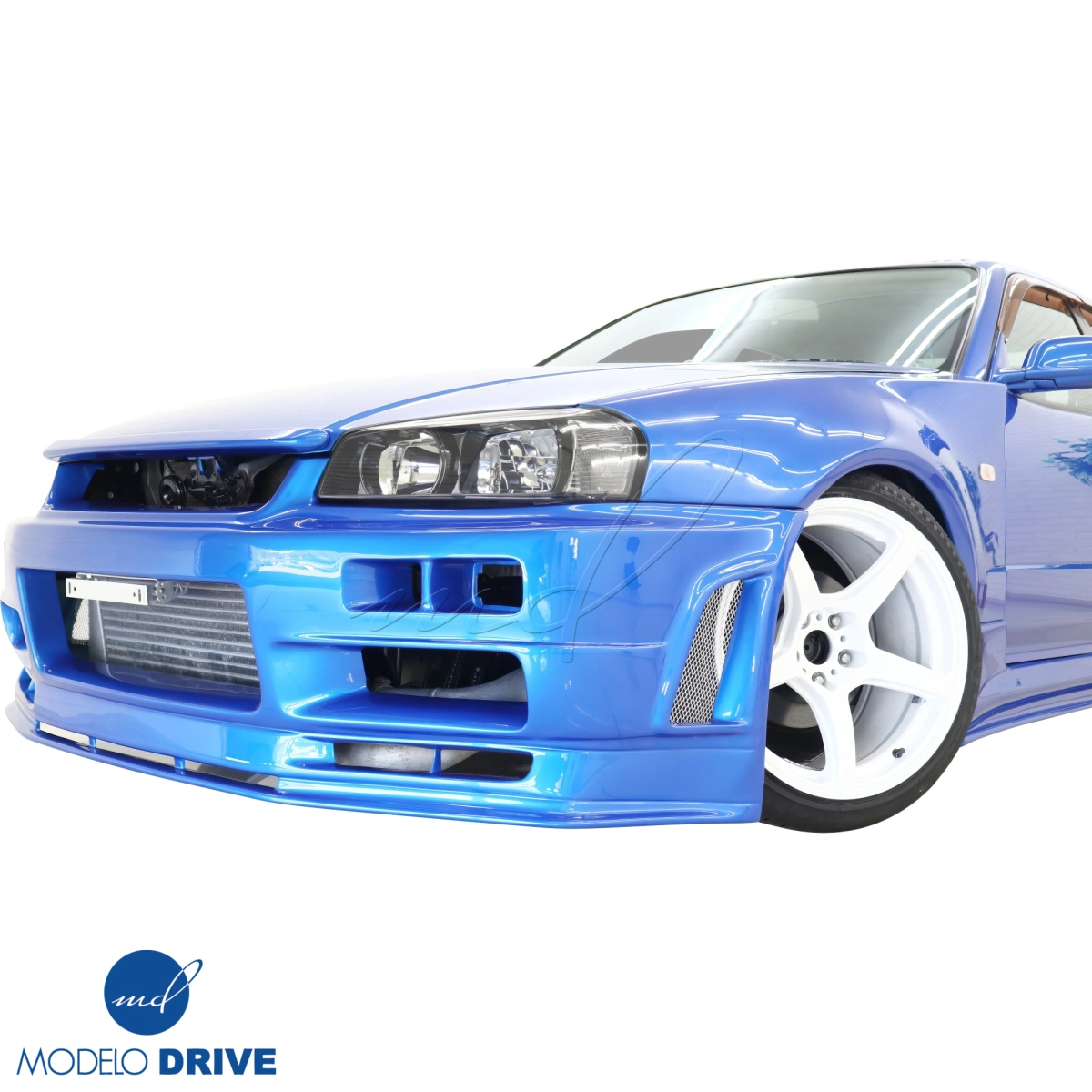Modify your Nissan Skyline (R34) GTT 1999 with our Exterior/Front Bumpers - 37
