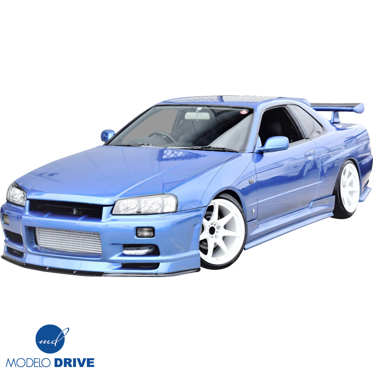 Modify your Nissan Skyline R34 1999 with our Exterior/Front Bumpers or Lips - 