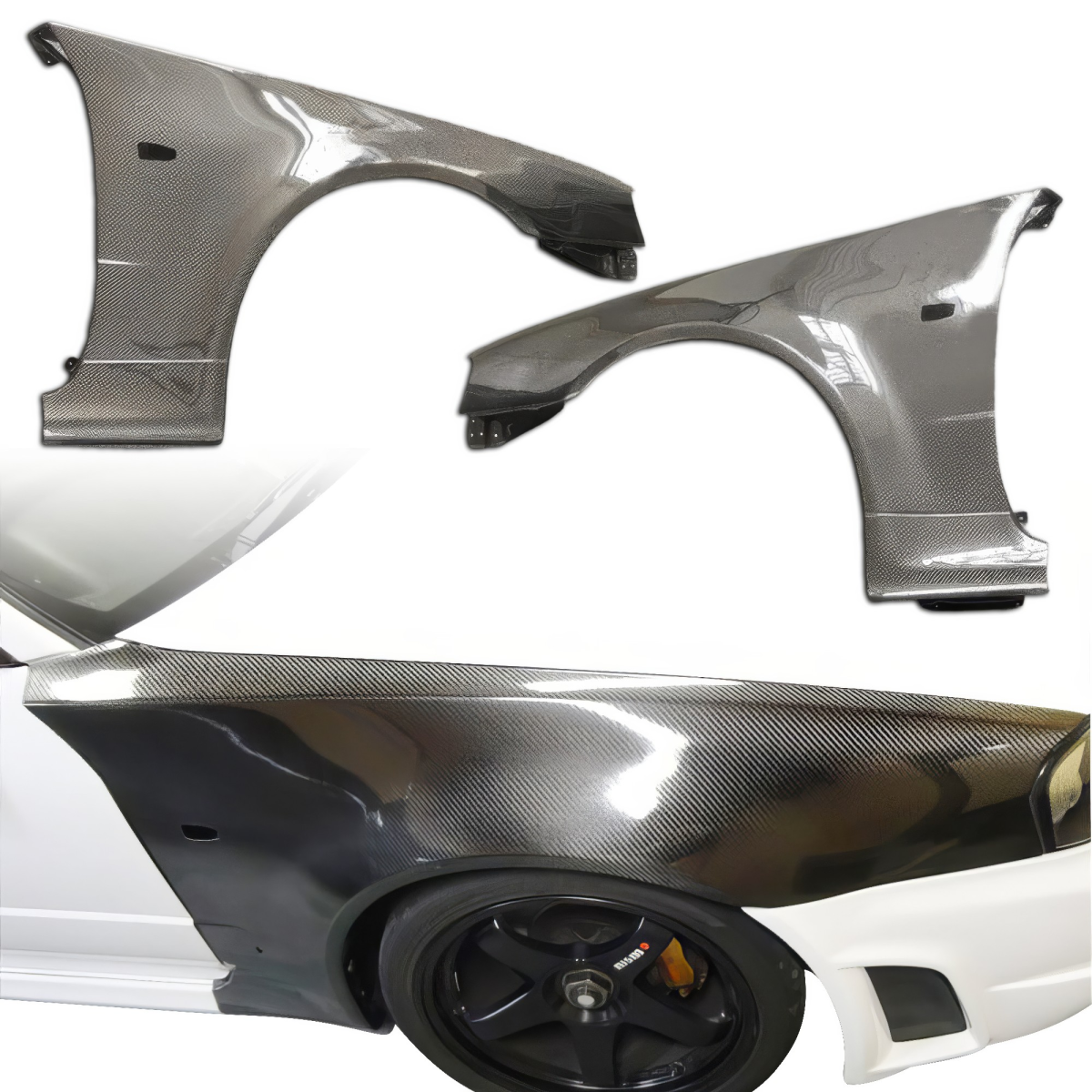 Modify your Nissan Skyline (R34) GTR 1999 with our Exterior/Fenders -