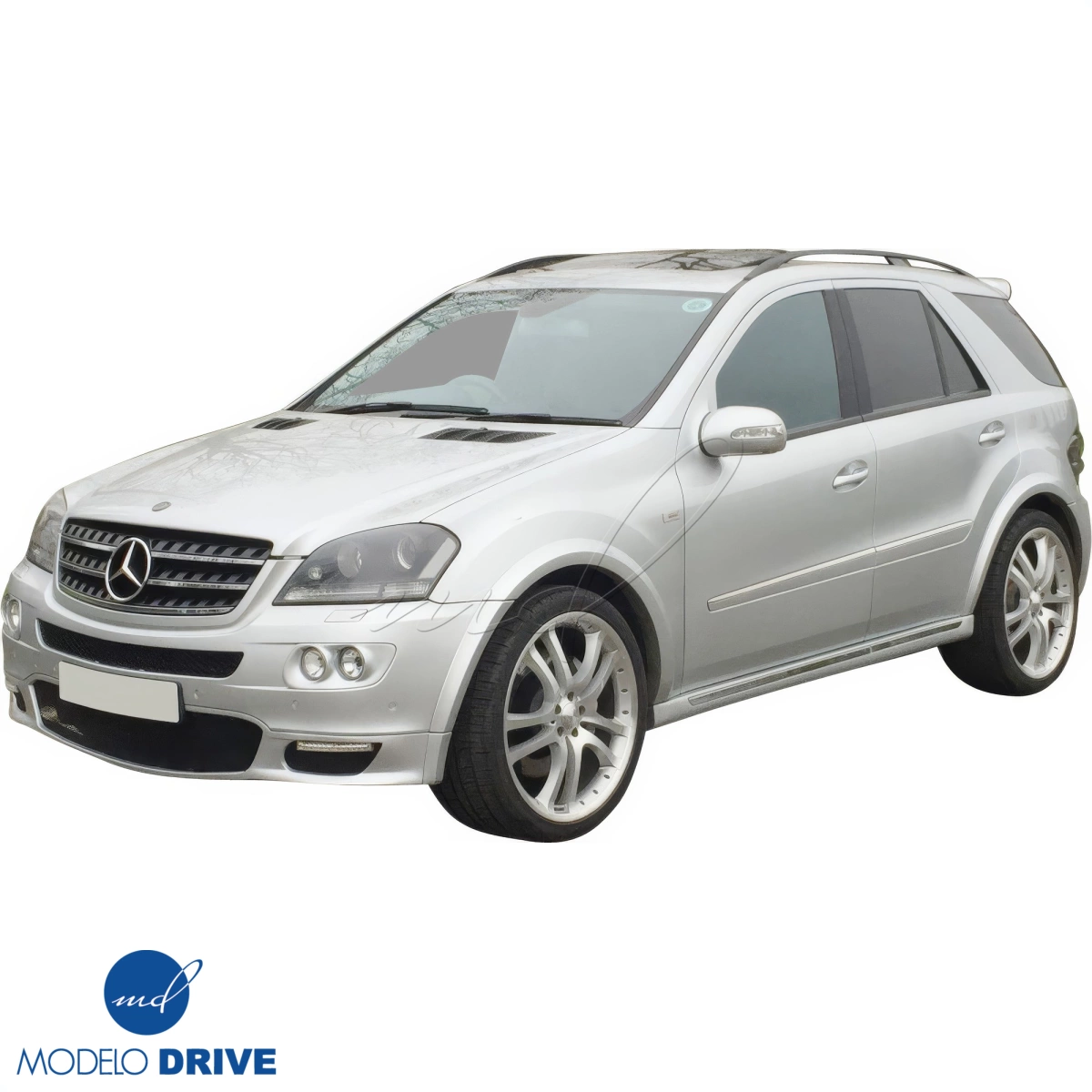 Modify your Mercedes-Benz M-Class 2006 with our Exterior/Front Lips - 2