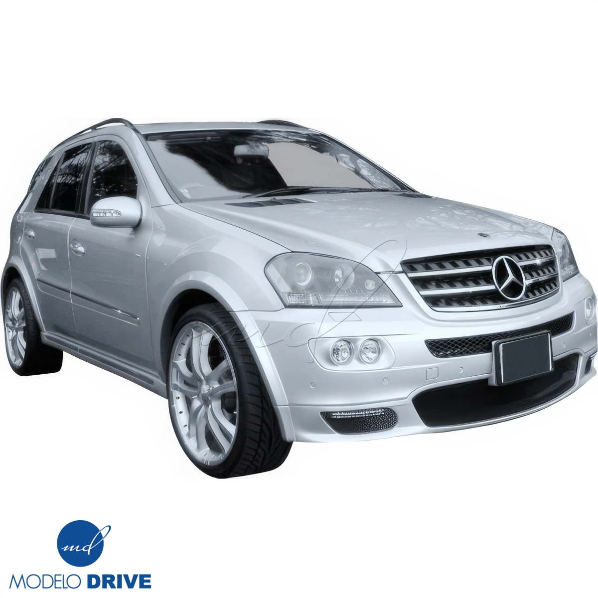Modify your Mercedes-Benz M-Class 2006 with our Exterior/Front Lips - 4