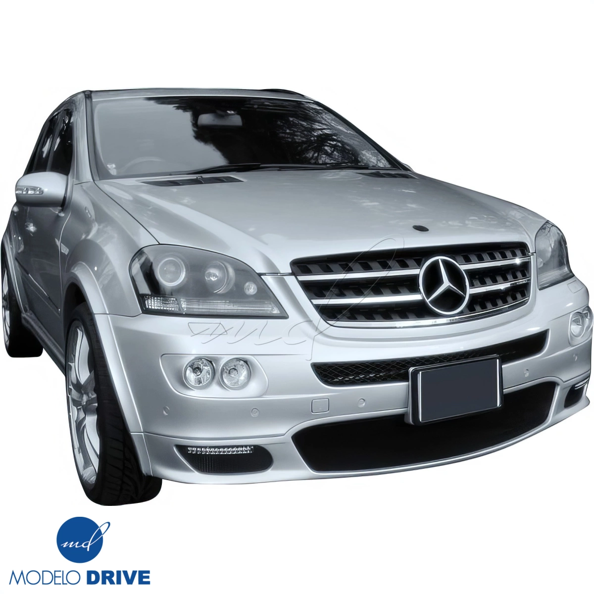 Modify your Mercedes-Benz M-Class 2006 with our Exterior/Front Lips - 5