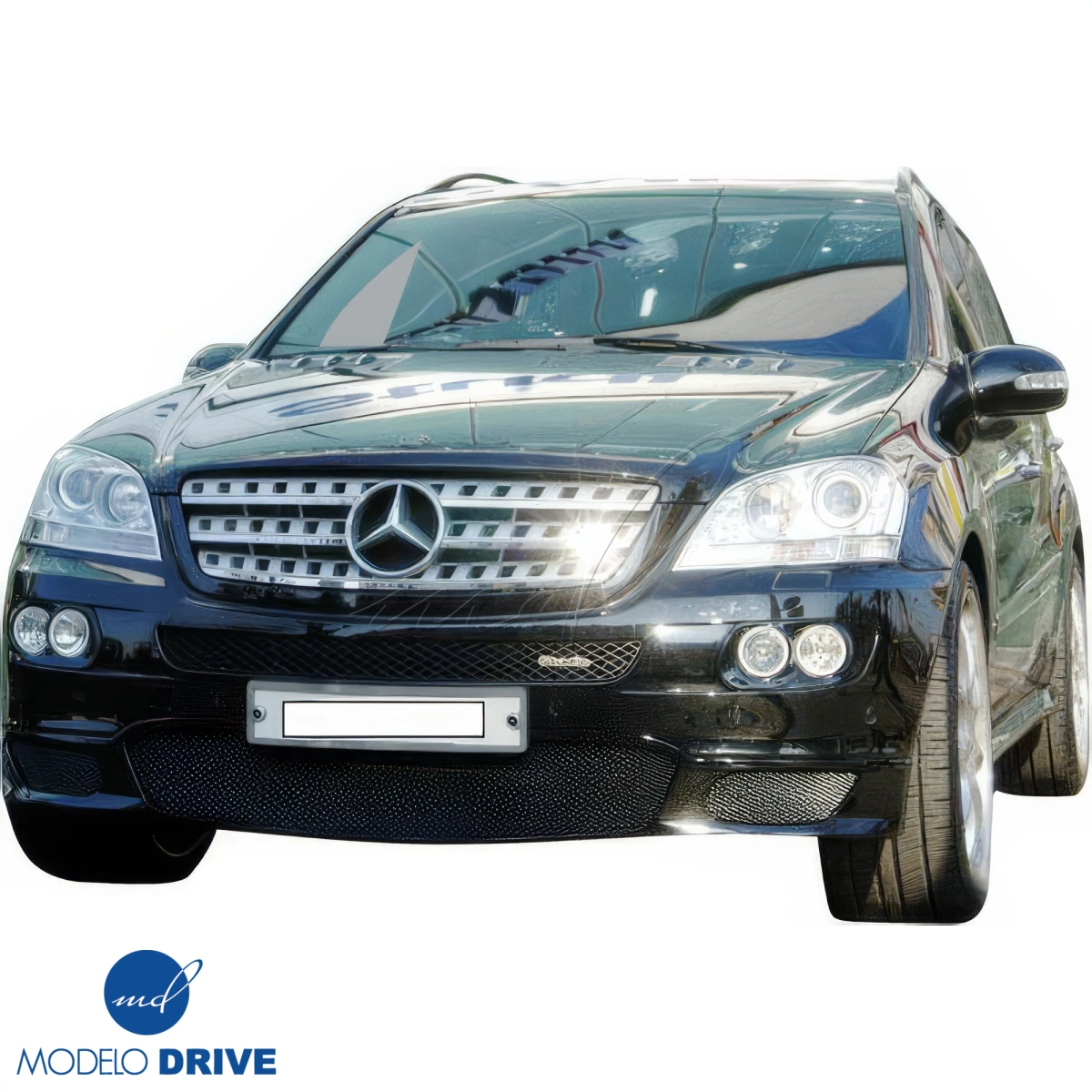 Modify your Mercedes-Benz M-Class 2006 with our Exterior/Front Lips - 12