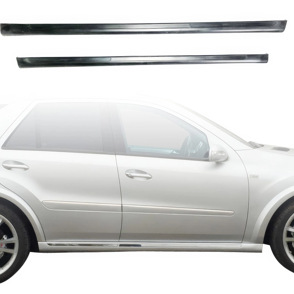 Modify your Mercedes-Benz M-Class 2006 with our Exterior/Side Skirts - 1