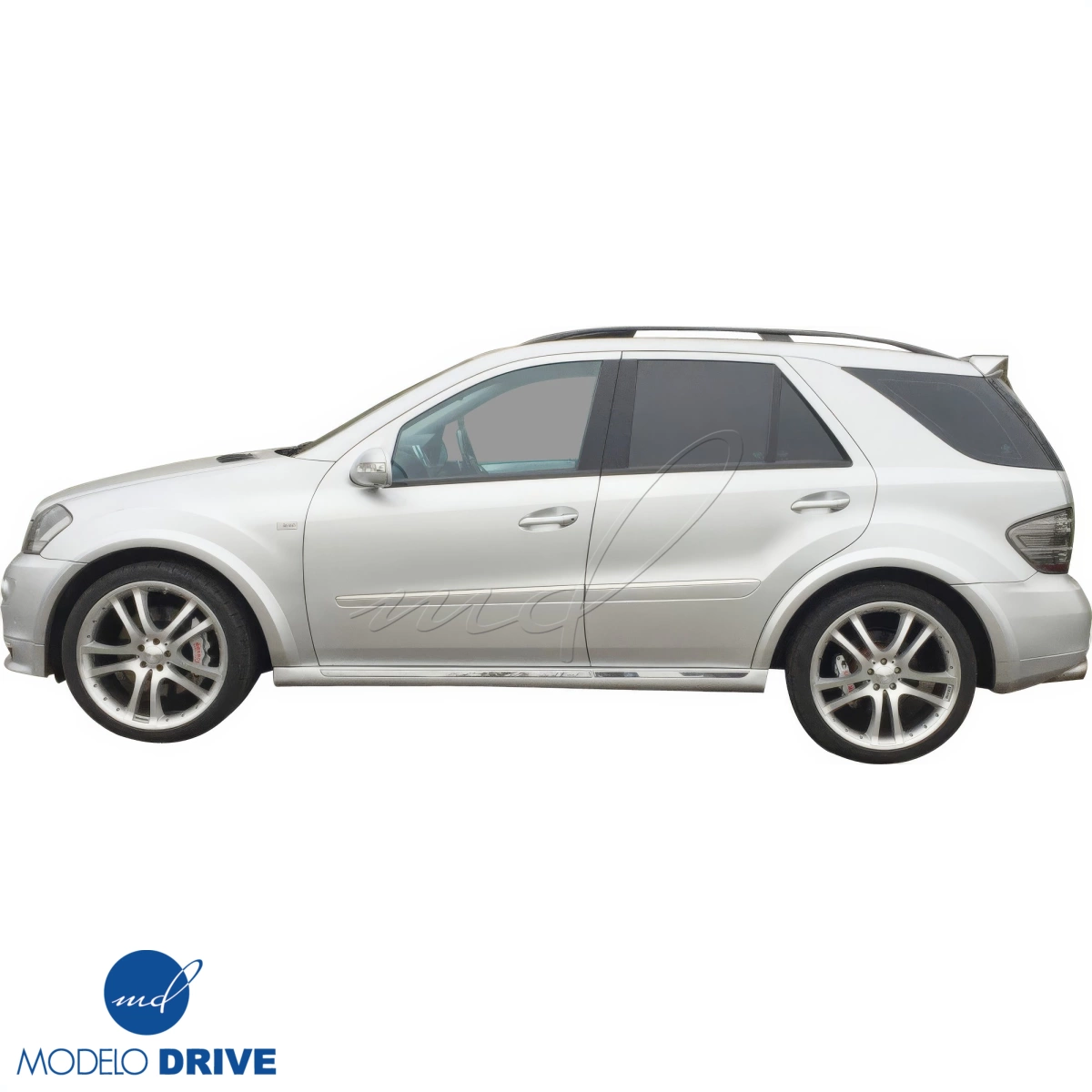 Modify your Mercedes-Benz M-Class 2006 with our Exterior/Side Skirts - 3