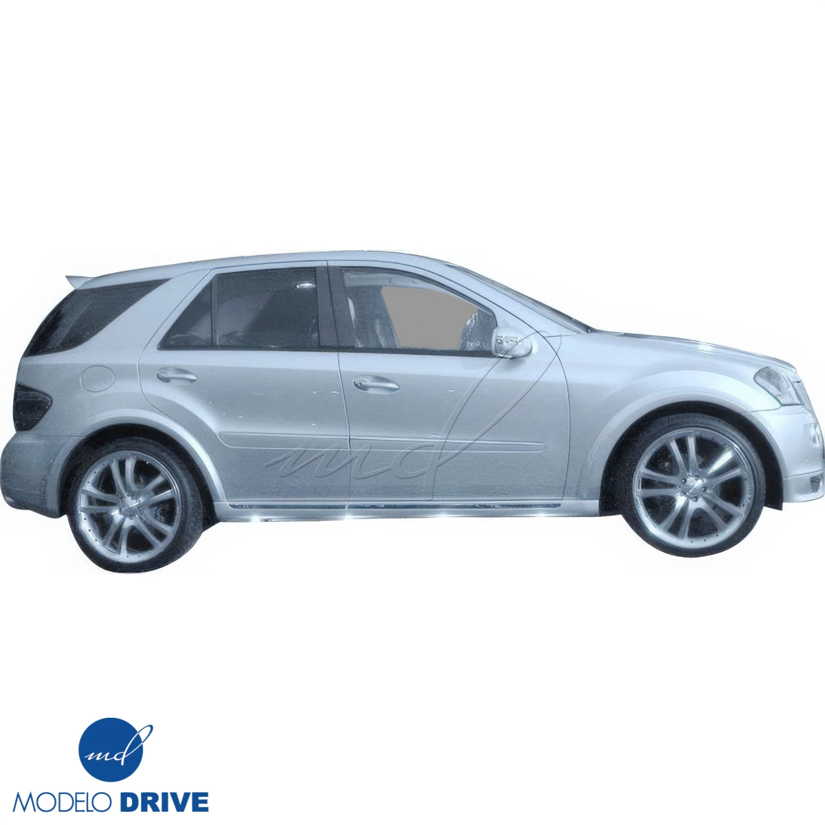 Modify your Mercedes-Benz M-Class 2006 with our Exterior/Side Skirts - 5