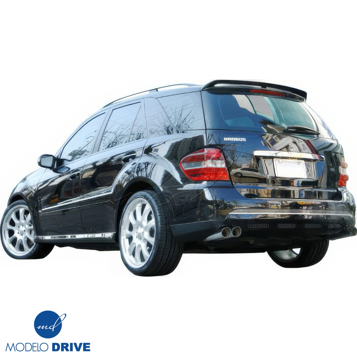 Modify your Mercedes-Benz M-Class 2006 with our Exterior/Side Skirts - 8