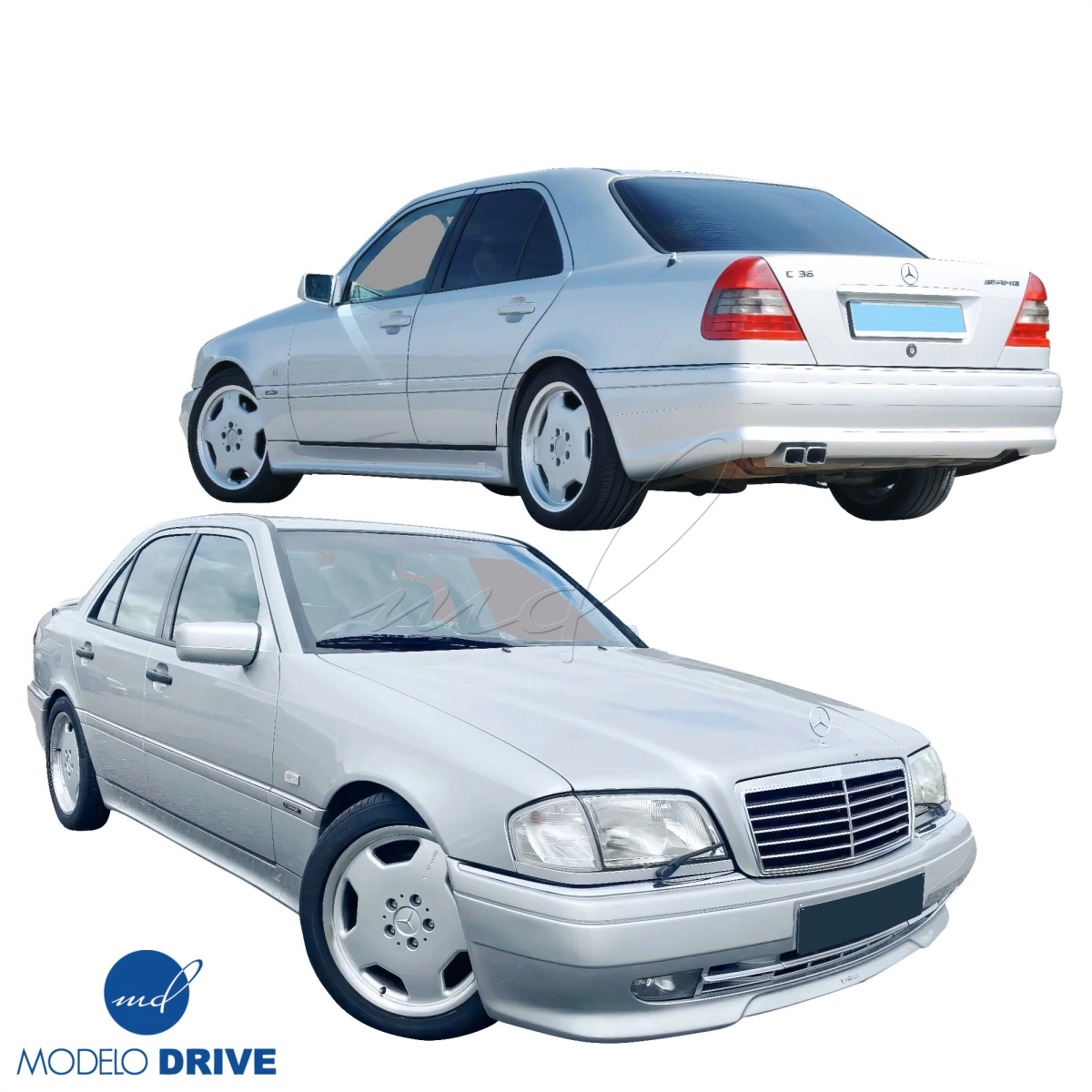 Modify your Mercedes-Benz C-Class 1994 with our Exterior/Complete Body Kits - 2