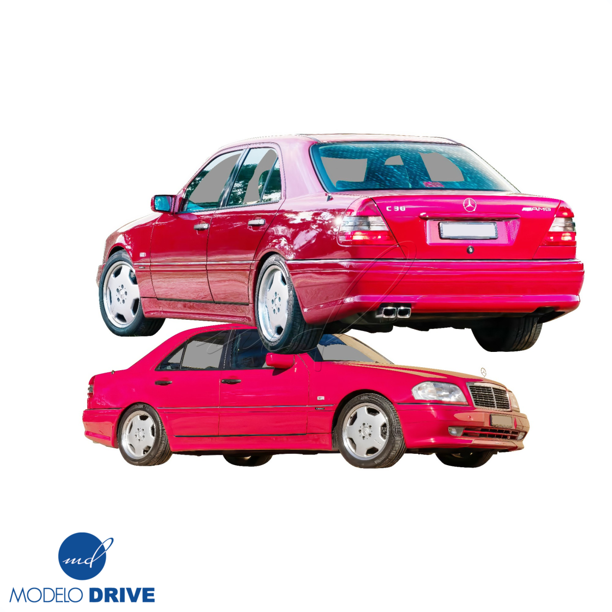 Modify your Mercedes-Benz C-Class 1994 with our Exterior/Complete Body Kits - 