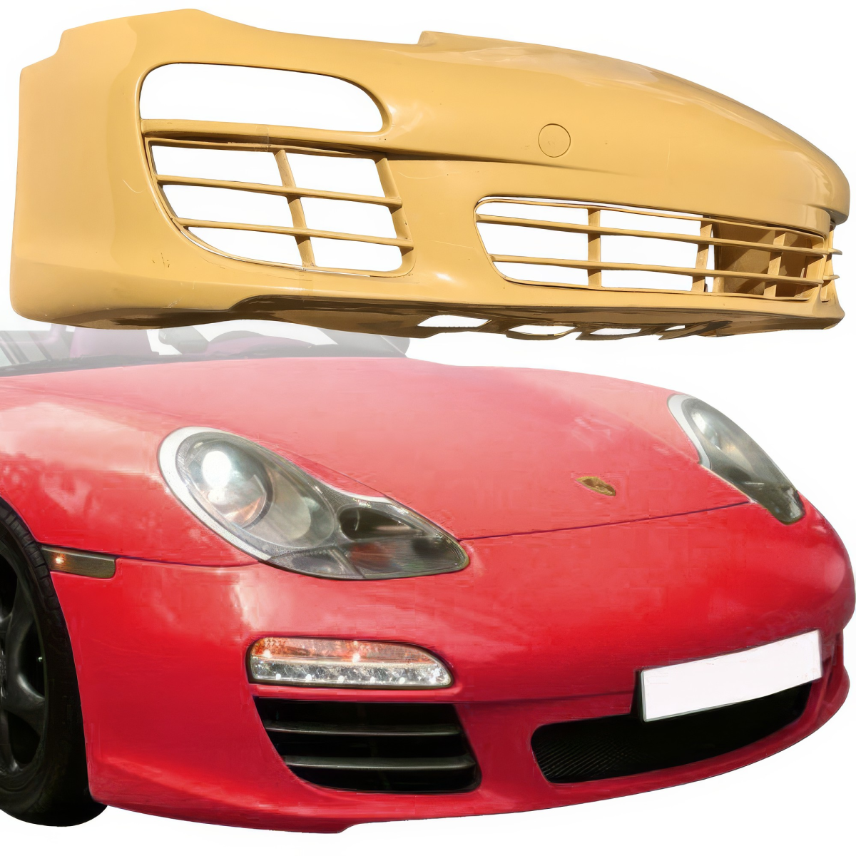 Modify your Porsche Boxster 1997 with our Exterior/Front Bumpers - 