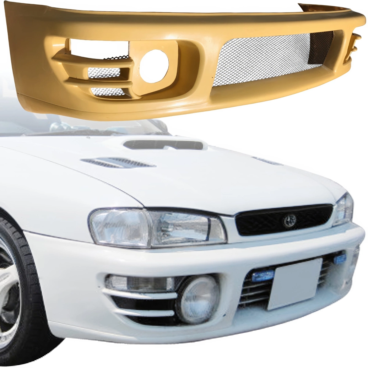 Modify your Subaru Impreza 1993 with our Exterior/Front Bumpers - 1