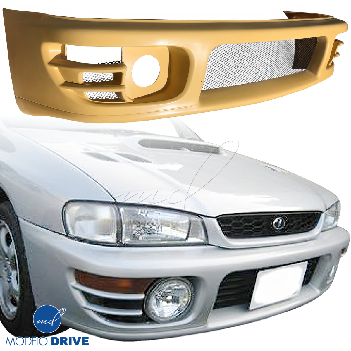 Modify your Subaru Impreza 1993 with our Exterior/Front Bumpers or Lips - 