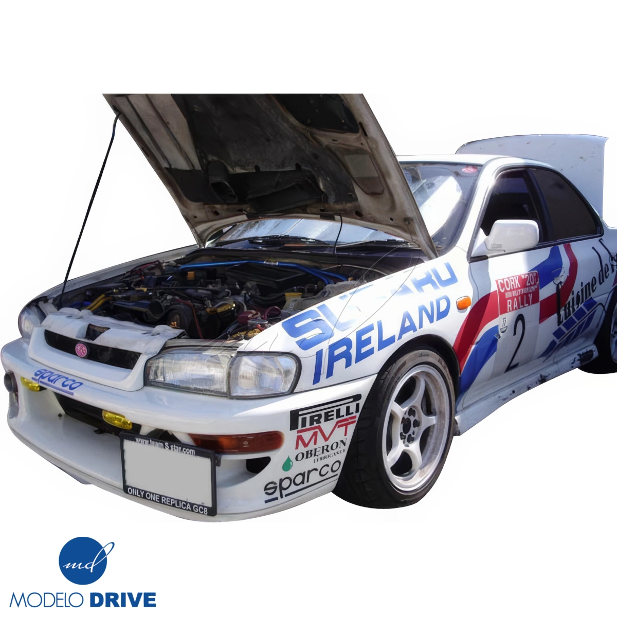 Modify your Subaru Impreza 1993 with our Exterior/Front Bumpers - 7