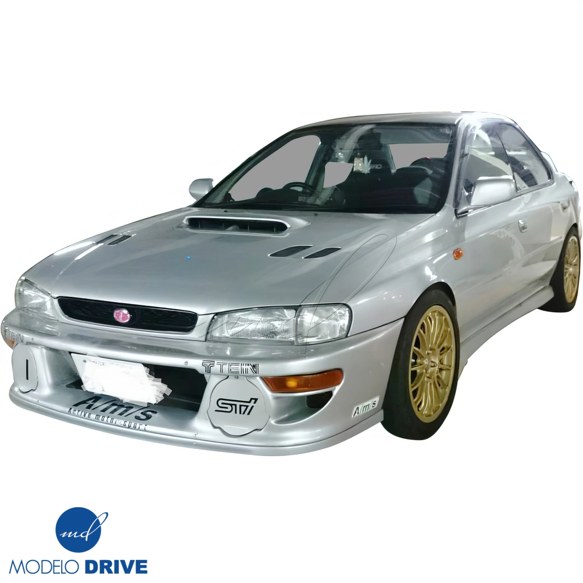 Modify your Subaru Impreza 1993 with our Exterior/Front Bumpers - 12