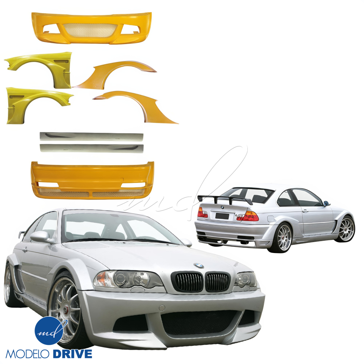 Modify your BMW 3-Series 1999 with our Exterior/Complete Body Kits - 