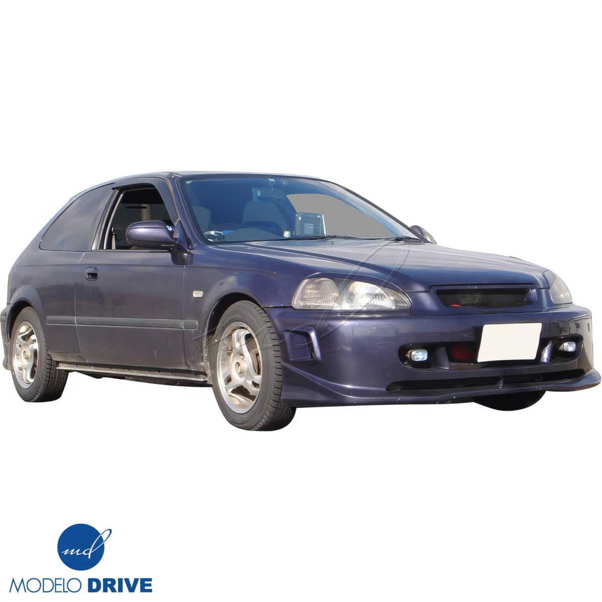 Modify your Honda Civic 1996 with our Exterior/Front Bumpers - 31