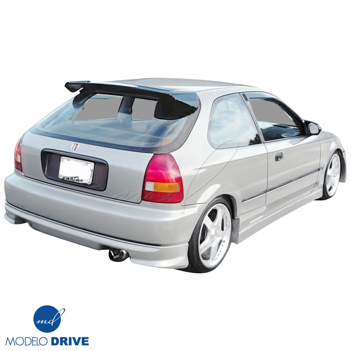 Modify your Honda Civic 1996 with our Exterior/Side Skirts - 9