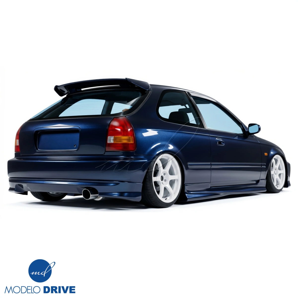 Modify your Honda Civic 1996 with our Exterior/Side Skirts - 18