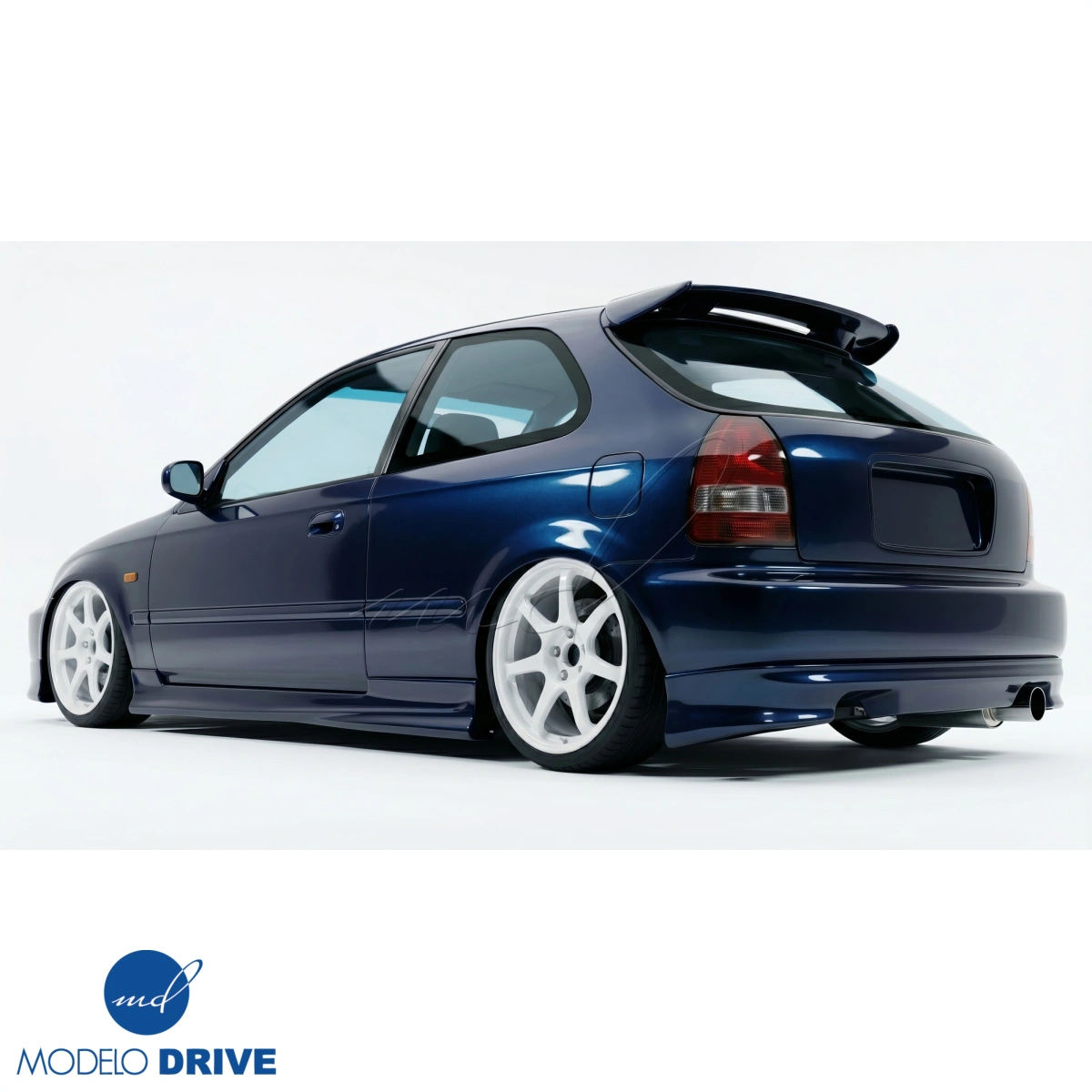 Modify your Honda Civic 1996 with our Exterior/Side Skirts - 19