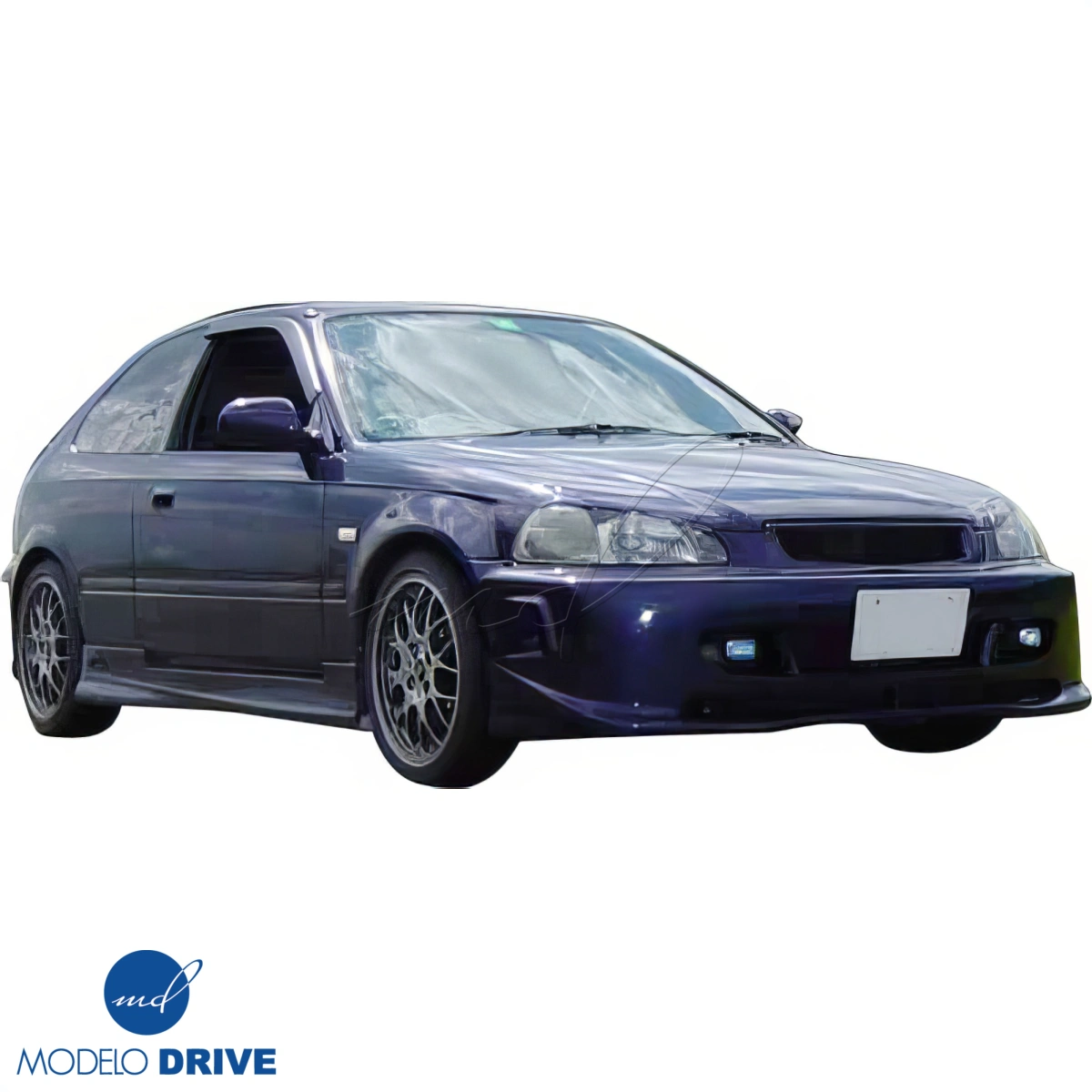 Modify your Honda Civic 1996 with our Exterior/Side Skirts - 20